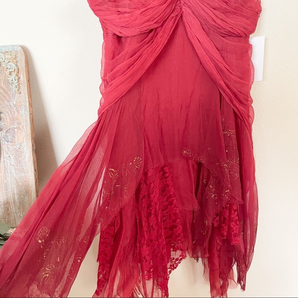 NWT Free People X Brenda Knight Mini Ophelia Dress - Picture 9 of 16